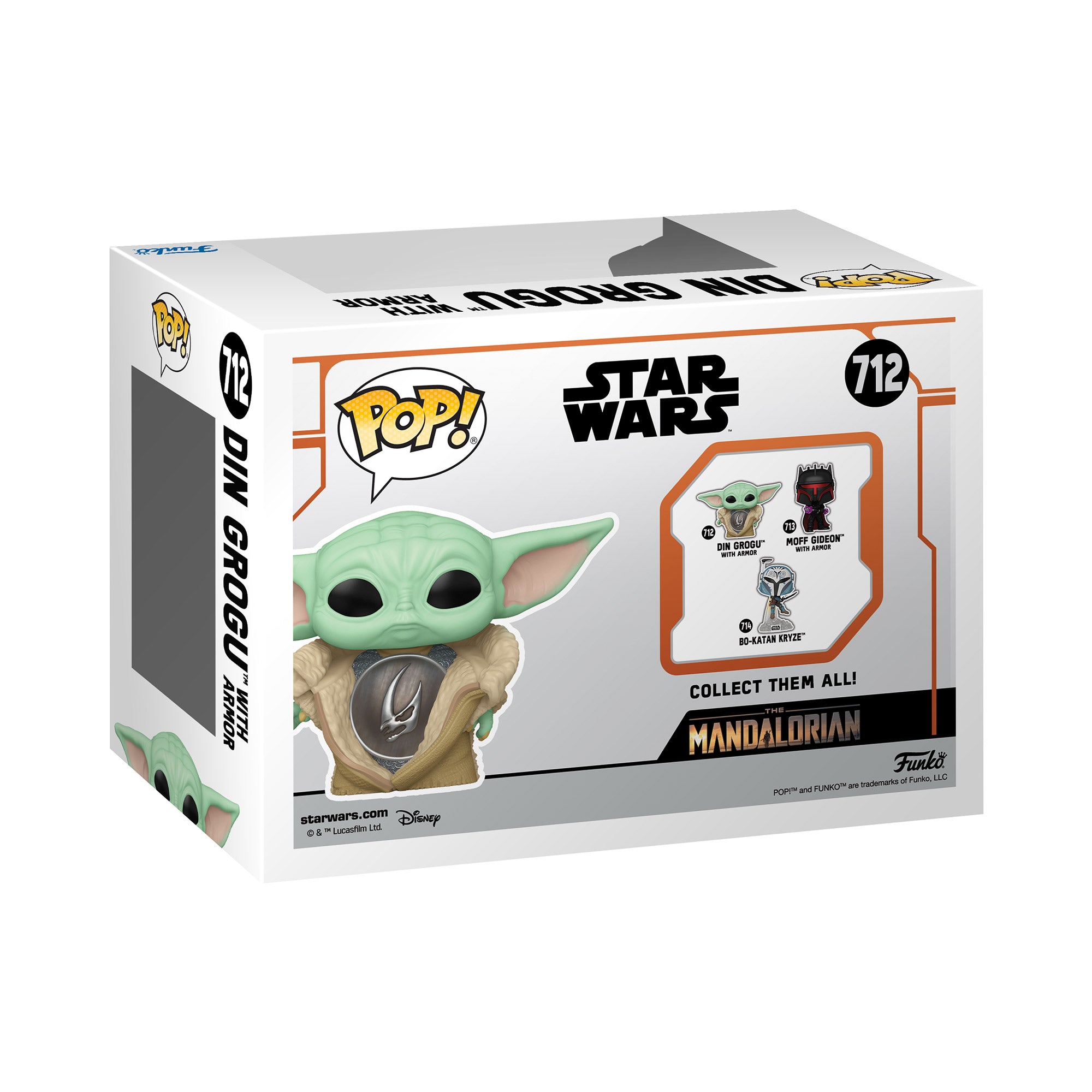 Funko Pop Din Grogu Star Wars- 712